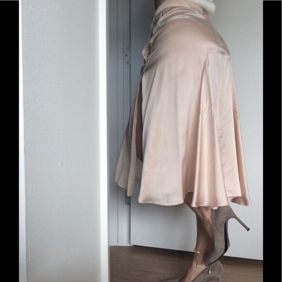 Givenchy Silk Midi Skirt - Picture 1 of 9